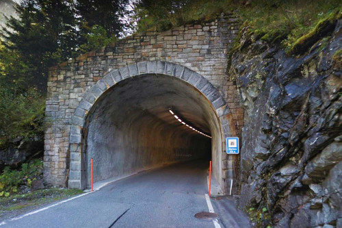 Tunnel- und Geländeaufnahmen, Tunnel Starlera